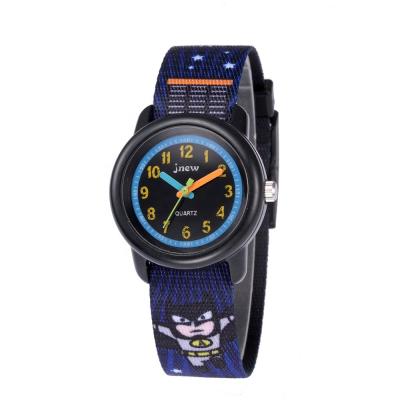 China JNEW Brand Watch For Boys Environmental Black 3ATM  Waterproof Cartoon Baby Watch Watch For Kids Boy for sale