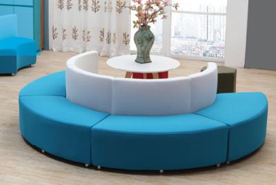 China supermarket lobby round public rest sofa furniture for sale