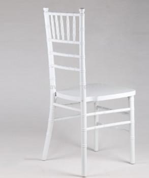 China Wholesales White Color Wooden Chiavari Garden Chairs for Wedding for sale