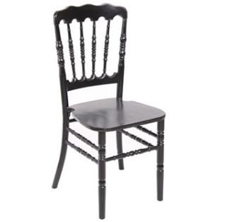 China Black color solid wood chiavari chair wedding chair party chair for sale