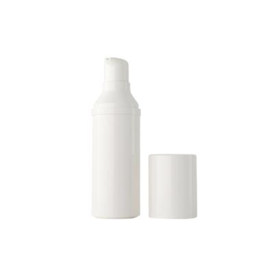 China Plastic Airless Cosmetic Bottle Factory Directly Supply 15ml 30ml 50ml Screen Printing Cosmetic Empty PUMP Sprayer Emulsion For Skin Care for sale