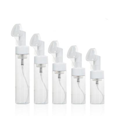 China Foam Pump 100ml 120ml 150ml 200ml Plastic Empty PET Hand Soap Dispenser Bottle Transparent Foam Pump Bottles for sale