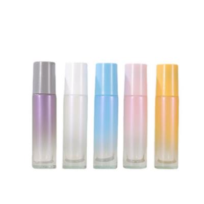 China Glass Cosmetic Perfume 10ml Roller Bottle For Essential Oil Pearl Fritillaria Roller Bottle for sale