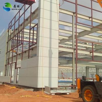 China Steel workshop; Modern Prefab Steel Structure Warehouse Steel Structure Warehouse Prefab Prefab Steel Structure Building Workshop for sale