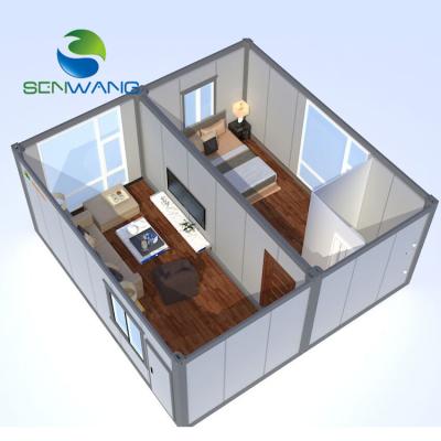 China Customized Modern Design Modern Housing Building Container Standard Prefab Corporate Housing For Hotel for sale