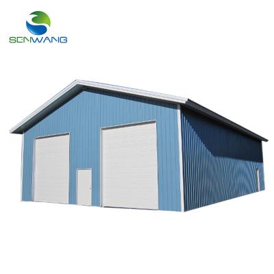 China Green Color Steel Structure Waterproof Prefab Expandable Car Garage for sale