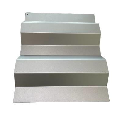 China Modern Corrugated Metal Roofing Sheets Exterior Facade Aluminum Wall Cladding Panels Decorative Curtain Wall Profiles for sale