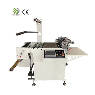 China Garment Shops Automatic PVC Film Sheet Cutter Mylar Sheet Cutting Machine Copper Foil Roll to Sheet Cutting Machine for sale