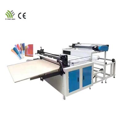 China Garment Shops FMHZ Series Automatic PVC Film Cutter PE Film Roll to Sheet Cutting Machine Plastic Sheet Cutter for sale