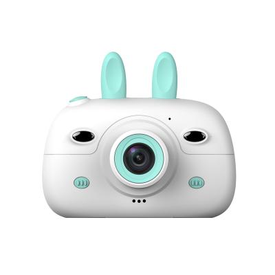 China Hot Sale Kidcam-A3 2.4inch Cute Rabbit Design Digital Toy HD 1080p Digital Kids Video Camera Built-in LED Flashlight With AI Identify And Anti-broken Function for sale