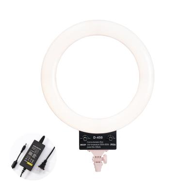 China High Quality Ring Light 18 Inch Led Ring Light Dimmable Led Photography 3000K/6000K 60W Ringlight Lamp For Makeup 18 Inch Ring Light for sale