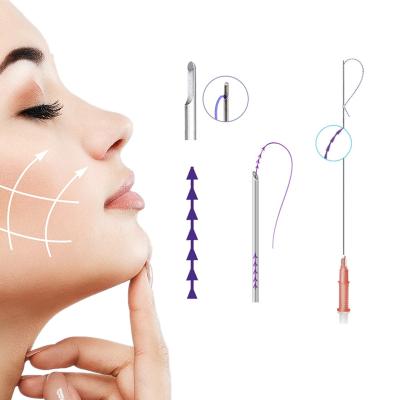 China Safe And Reliable Beauty Skin Care PDO Fish Bone Blunt Cannula W For Body Tightening CE Approved for sale