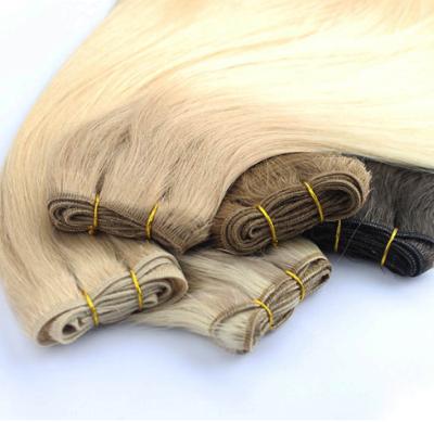 China 100% Silky Straight Wave Remy Hair Extension 613 Blonde Color Directly For Sale for sale