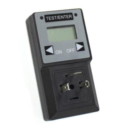 China Home use factory direct sales black easy to use repeat cycle timer for device reset for sale