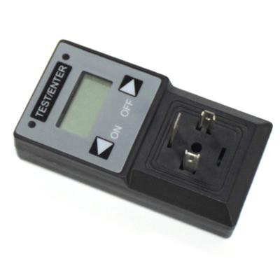 China Black Home Use High Efficiency Digital Countdown Energy Saving Timer For Device Reset for sale