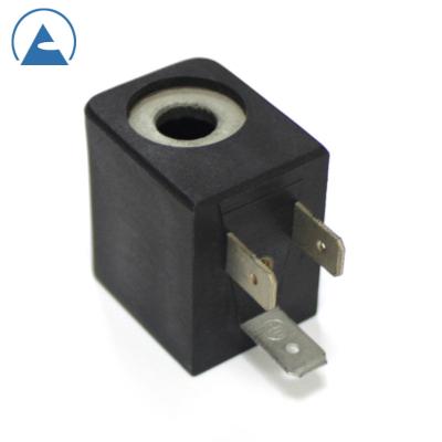 China Home Use HS003 210C Solenoid Valve Accessories Solenoid Pneumatic Valve Coil DC24V DC12V Explosion Proof Coil for sale