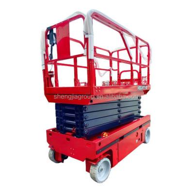 China Easy Operation Self Propelled Wheelchair Mobile Hydraulic Scissor Lift Platform for sale