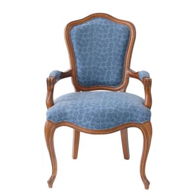 China French Style Rocking Chair Solid Wood Wooden Chair Designed for sale