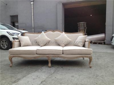 China White Chesterfield SOFA Sofa French Linen Linen Sofa Upholstery Sofa Sale for sale