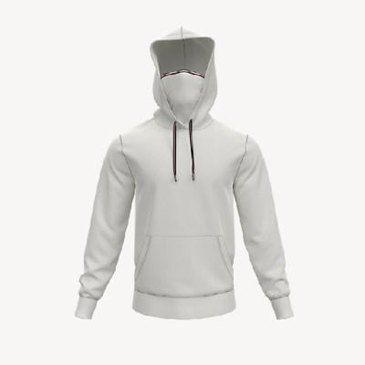 China Custom Logo Oversized Men's Face Cover Hoodie Anti-wrinkle Men's Face Cover Hoodies Hoodies With Attached Masked for sale