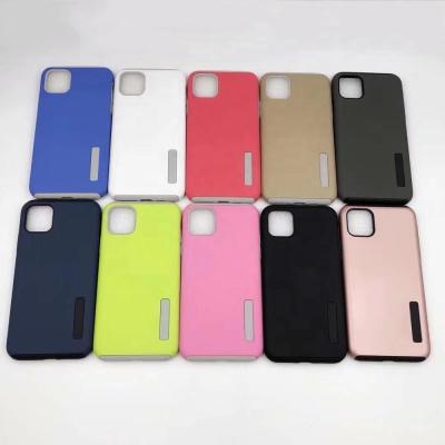 China 2019 new full cover glitter case cover for iphone 11 tpu+pc 2 in 1 protective cell phone case for sale