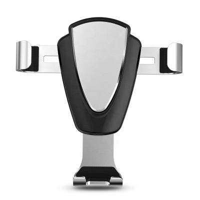 China Universal Car Phone Holder Gravity Holder Car AC Duct Mount Holder In Car For iPhone Cell Phone Holder Bracket for sale