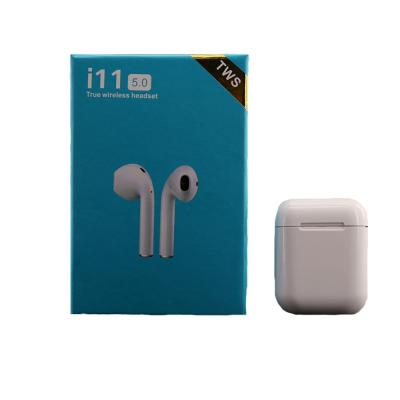 China 2019 In-ear tws i11 Portable Radio Mini Earphone Touch Control Headsets With Case Charging Stereo Earphone for sale