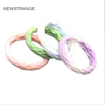 China Wholesale Original New Fashion Hair Decoration Headbands Colorful Circular Elastic Headbands Ladies Headband In Daily Life For Baby for sale