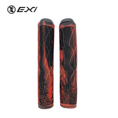 China High Quality Adjustable Rubber Band Hand Grips Scooter Handlebar Grips for sale