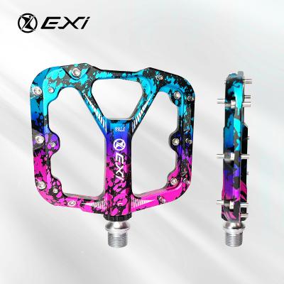 China Waterproof Colorful Anodized Aluminum Pedal MTB Platform Bicycle Pedal For Bike for sale