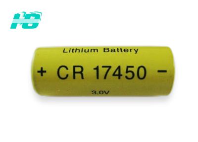 China 3V 2000mAh Disposable Lithium Batteries Manganese Dioxide Type CR17450 for sale