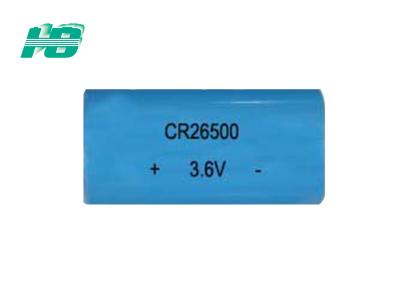 China 3v 5400mah Lithium Manganese Dioxide Rechargeable Battery 26.2*50.5mm for sale