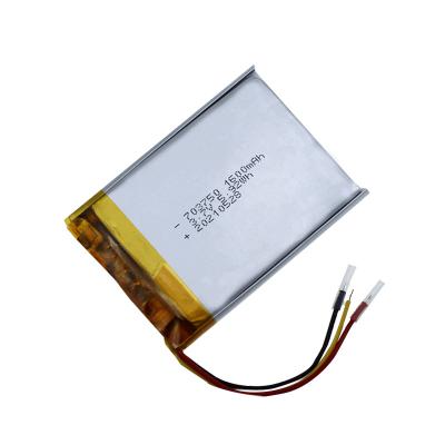 Chine HB Custom Battery 3.7V 703750 1600mAh 0.41Wh Lithium Polymer Battery à vendre