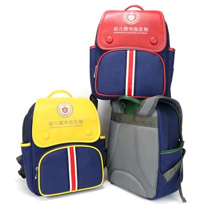 China Waterproof Hot Sale School Bag, Designer Famous Brands Children Backpack Multi Layer Capacity Primary Leather Student Backpack / for sale