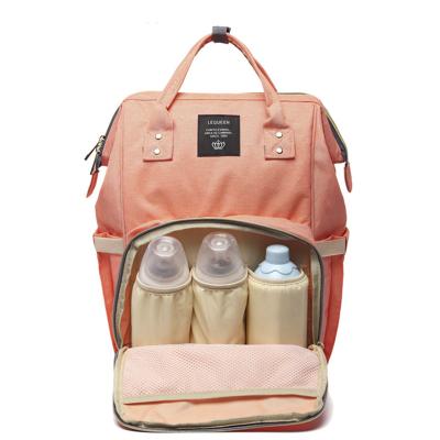 China Hot Selling Unisex Backpack 8 Colors Choice Mummy Baby Diaper Bag Backpack for sale