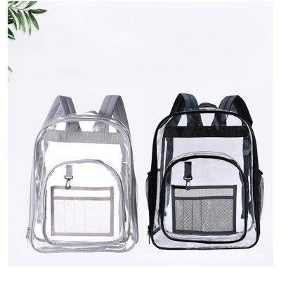 China Fashion Custom Ladies Plastic PVC See Through Clear Bum Tote Bag Women Transparent Beach Bag Handbag for sale