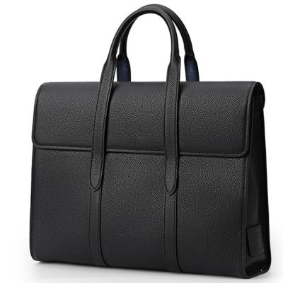 China OEM Custom LOGO Color Men's Portable Briefcase Laptop Business Briefcase Leather Briefcase for sale