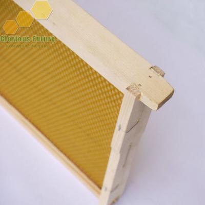 China Beekeeping High Quality Pine Bee Frame Hive Frame Full Thickness Wooden Frame for sale