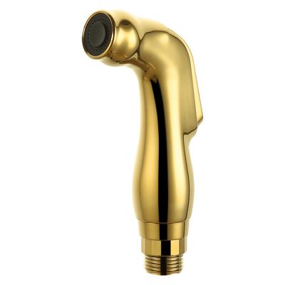 China 2022 Newest Golden Needle Switch 2022 Bathroom ABS Handheld Shattaf Free Sprayer for sale