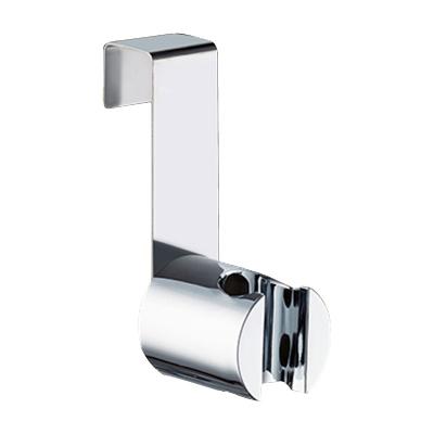 China Without Turnout Household Stainless Steel+ABS Hook Bathroom Toilet Bidet Sprayer Brushed Nickel Hanger Shower Bracket Bidet Sprayer Head Holder for sale