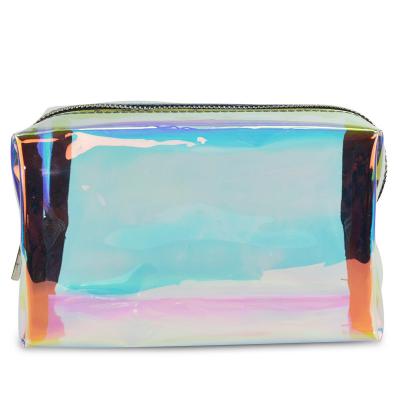 China De holografische van de de Reiszak van TPU Kosmetische Organisator Shiny Makeup Bag Te koop