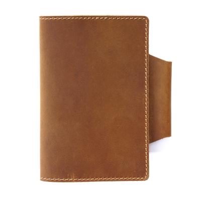 Chine Journal en cuir véritable en cuir mou du carnet 100% de Crazy Horse du cru A5 à vendre