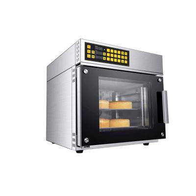 China Large Energy Capacity Air Convection Oven 60L Steam Commercial Hot Commercial Convection Oven For Baking for sale