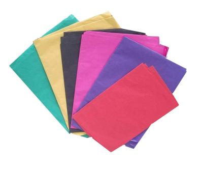 China Moisture Proof RED Purple Glazed Tissue Paper for sale