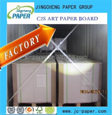 China C1S/C2S Anticurl Art Card Paper Board Glossy for sale