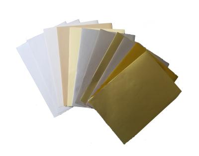 China Waterproof Professional Self Adhesive Mirror Coated Sticker Paper for sale