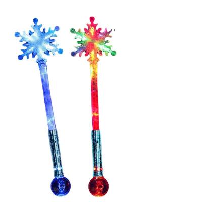 China High Quality Hot Wholesale Fashion Snowflake Party Glow Sticks Miniature Toy for sale