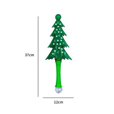 China Cartoon Toys Led Light Up Christmas Tree Magic Wand Led Flash Stick Kids Light Up Christmas Tree Magic Wand Sticks Candy Toy For Kids 'tree for sale