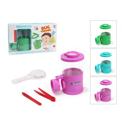 China Amazon Insect Catcher and Viewer Hot Selling Outdoor Educational Magnifying Glass Toy For Kids Exploration Science Toy Set for sale