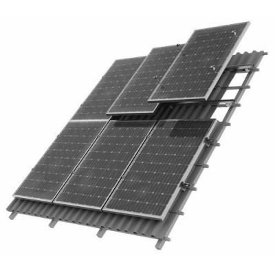 China door & Photovoltaic Window Solar Panel Frame Ground Mounting Aluminum Alloy Profile Bracket Frame For Solar Dish for sale